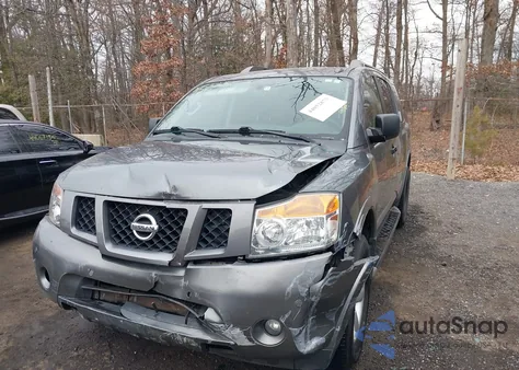 2015 Nissan Armada Platinum/Sl/Sv from USA, damaged, VIN 5N1AA0NC8FN612670